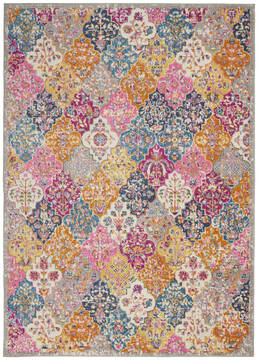 Nourison Passion Multicolor Rectangle 8x10 ft Polypropylene Carpet 114511