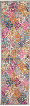 Nourison Passion Multicolor Runner 6 to 9 ft Polypropylene Carpet 114517