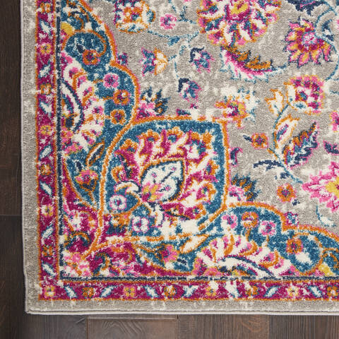 Nourison Passion Grey 67 X 96 Area Rug 805-114519 Image 1