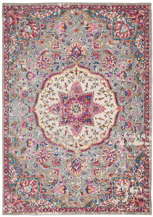Nourison Passion Grey 67 X 96 Area Rug 805-114519 Image 0