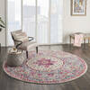 Nourison Passion Grey Round 80 X 80 Area Rug 805-114524 Thumb 5