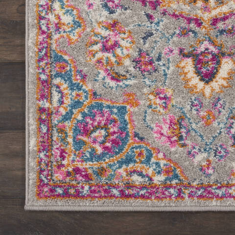 Nourison Passion Grey Runner 22 X 76 Area Rug 805-114526 Image 1