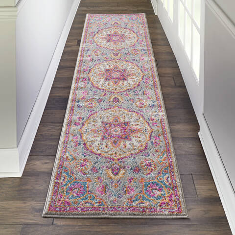 Nourison Passion Grey Runner 22 X 76 Area Rug 805-114526 Image 3