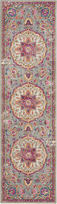 Nourison Passion Grey Runner 22 X 76 Area Rug 805-114526 Image 0