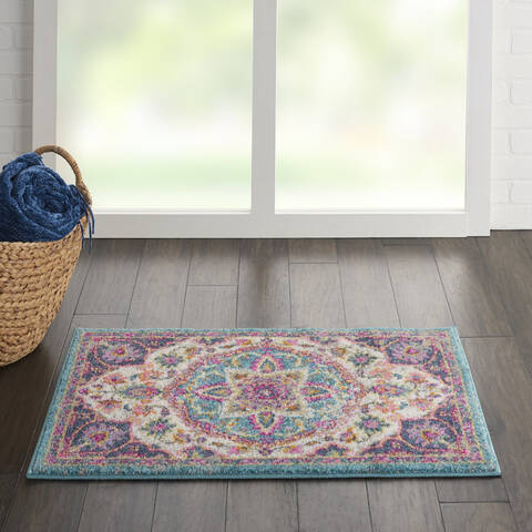 Nourison Passion Beige 110 X 210 Area Rug 805-114527 Image 3
