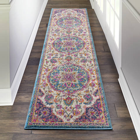 Nourison Passion Beige Runner 22 X 76 Area Rug 805-114530 Image 3