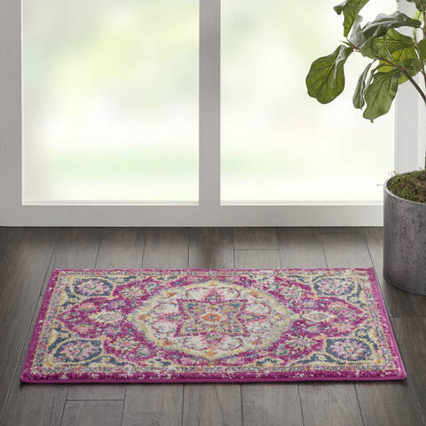 Nourison Passion Purple 110 X 210 Area Rug 805-114532 Image 3