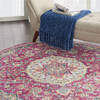 Nourison Passion Purple Round 53 X 53 Area Rug 805-114537 Thumb 4