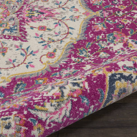 Nourison Passion Purple Round 80 X 80 Area Rug 805-114538 Image 2