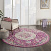 Nourison Passion Purple Round 80 X 80 Area Rug 805-114538 Thumb 5