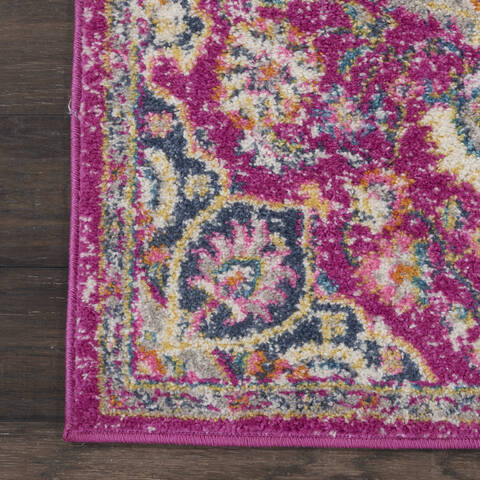 Nourison Passion Purple Runner 110 X 60 Area Rug 805-114539 Image 1