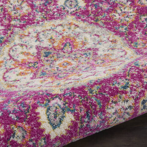 Nourison Passion Purple Runner 110 X 60 Area Rug 805-114539 Image 2