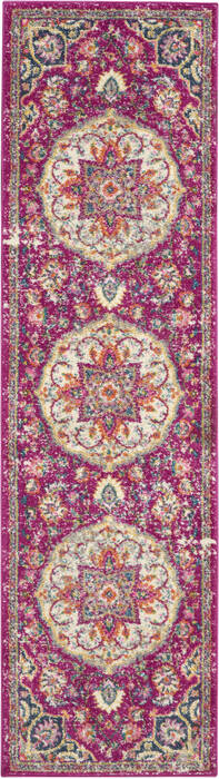 Nourison Passion Purple Runner 110 X 60 Area Rug 805-114539 Image 0