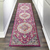 Nourison Passion Purple Runner 110 X 60 Area Rug 805-114539 Thumb 3