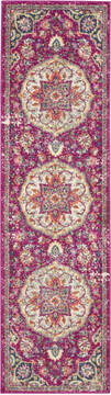 Nourison Passion Purple Runner 1'10" X 6'0" Area Rug  805-114539
