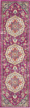 Nourison Passion Purple Runner 2'2" X 7'6" Area Rug  805-114540