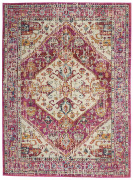 Nourison Passion Beige Rectangle 5x7 ft Polypropylene Carpet 114543