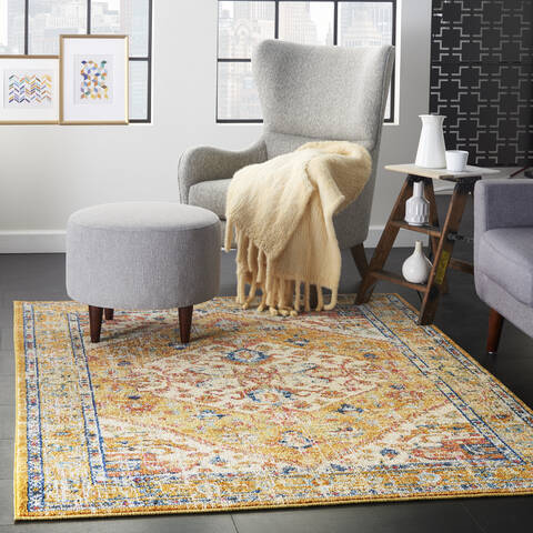 Nourison Passion Beige 53 X 73 Area Rug 805-114546 Image 5