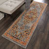 Nourison Passionate Grey Runner 22 X 76 Area Rug 805-114548 Thumb 3