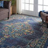 Nourison Passionate Blue 67 X 96 Area Rug  805-114553 Thumb 4