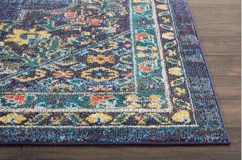 Nourison Passionate Blue 710 X 100 Area Rug 805-114554 Image 5