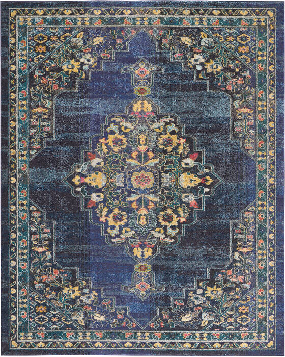 Nourison Passionate Blue 710 X 100 Area Rug 805-114554 Image 0