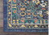 Nourison Passionate Blue 710 X 100 Area Rug  805-114554 Thumb 1