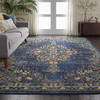 Nourison Passionate Blue 710 X 100 Area Rug  805-114554 Thumb 4