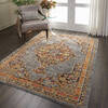 Nourison Passionate Grey 53 X 73 Area Rug  805-114560 Thumb 6