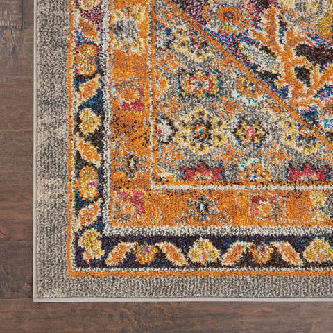 Nourison Passionate Grey 67 X 96 Area Rug 805-114561 Image 1