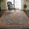 Nourison Passionate Grey 67 X 96 Area Rug  805-114561 Thumb 3