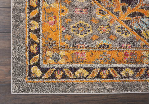 Nourison Passionate Grey 710 X 100 Area Rug 805-114562 Image 1