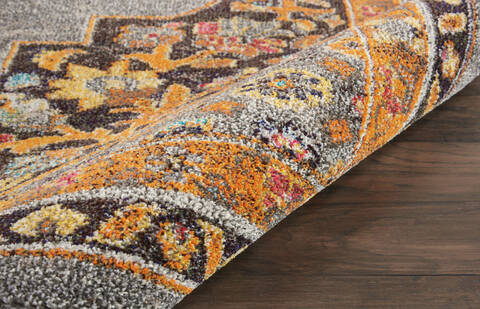 Nourison Passionate Grey 710 X 100 Area Rug 805-114562 Image 2