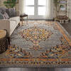 Nourison Passionate Grey 710 X 100 Area Rug 805-114562 Thumb 3