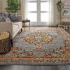 Nourison Passionate Grey 710 X 100 Area Rug  805-114562 Thumb 4