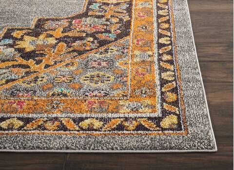 Nourison Passionate Grey 89 X 119 Area Rug 805-114563 Image 5