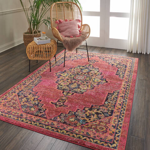 Nourison Passionate Purple 53 X 73 Area Rug 805-114568 Image 6