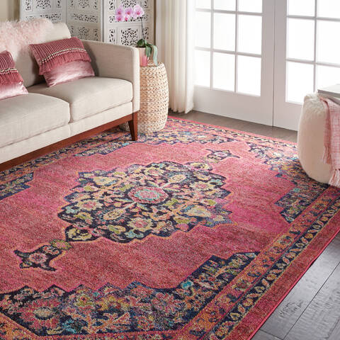 Nourison Passionate Purple 67 X 96 Area Rug 805-114569 Image 4