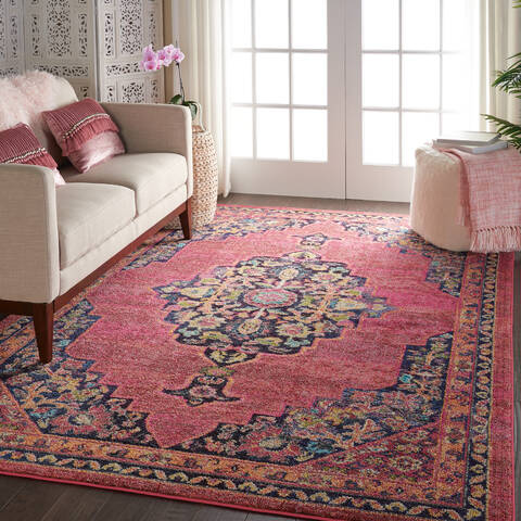 Nourison Passionate Purple 67 X 96 Area Rug 805-114569 Image 6