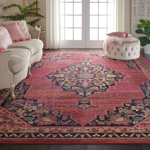 Nourison Passionate Purple 89 X 119 Area Rug 805-114571 Image 3