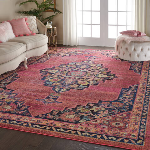 Nourison Passionate Purple 89 X 119 Area Rug 805-114571 Image 6