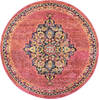 Nourison Passionate Purple Round 53 X 53 Area Rug 805-114572 Thumb 0