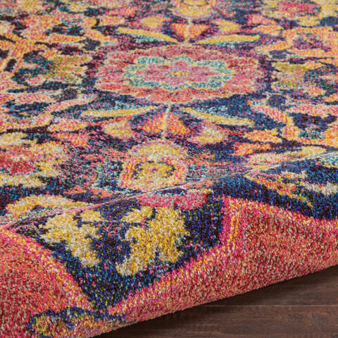 Nourison Passionate Purple Round 710 X 710 Area Rug 805-114573 Image 2
