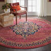 Nourison Passionate Purple Round 710 X 710 Area Rug  805-114573 Thumb 3