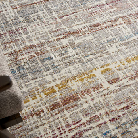 Nourison RADIANT White 53 X 73 Area Rug 805-114583 Image 6