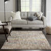 Nourison RADIANT White 53 X 73 Area Rug  805-114583 Thumb 1