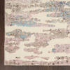 Nourison RADIANT White 53 X 73 Area Rug 805-114585 Thumb 3
