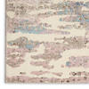 Nourison RADIANT White 53 X 73 Area Rug 805-114585 Thumb 4