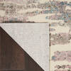 Nourison RADIANT White 53 X 73 Area Rug 805-114585 Thumb 5