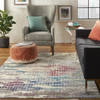 Nourison RADIANT White 53 X 73 Area Rug 805-114585 Thumb 8